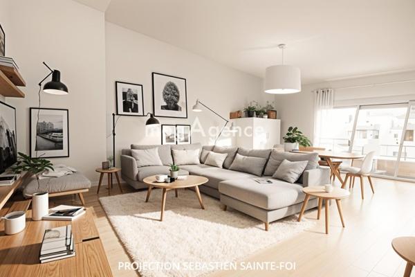 Appartement à LE GRAND-QUEVILLY, 76120 - 2 pièces 46m²