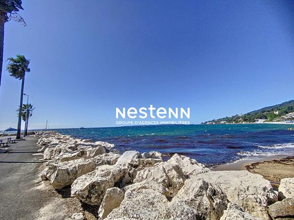 GOLFE JUAN - 3P - 60m² - VUE MER - TERRASSES - PARKING - JARDIN-CENTRE VILLE