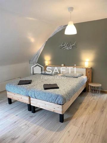 Gîte équipé centre ville avec 6 couchages