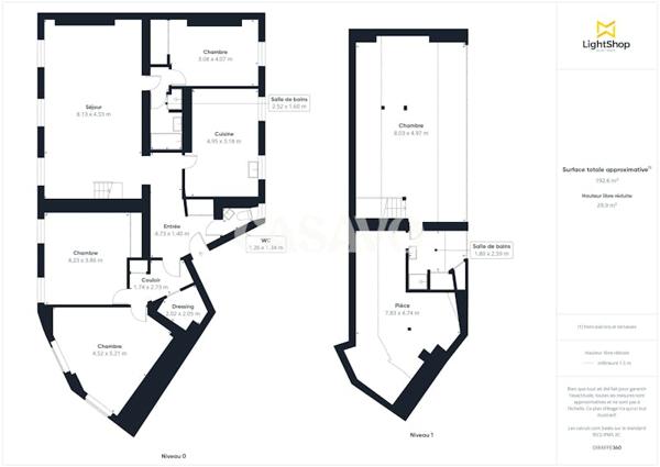 Vente Appartement 6 pièces de 163m² - 75005 Paris