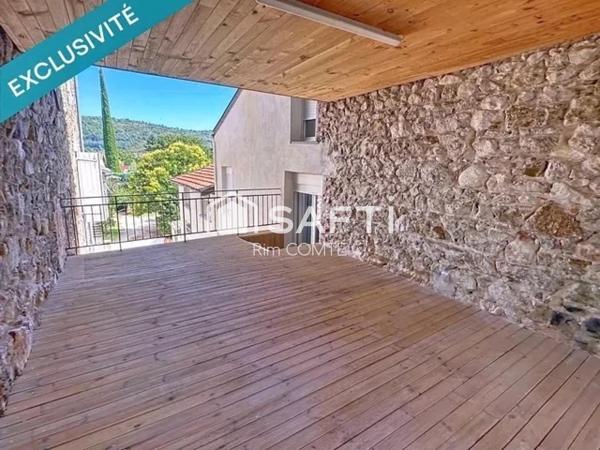 Maison de charme rénovée avec dépendance – Sarras!!