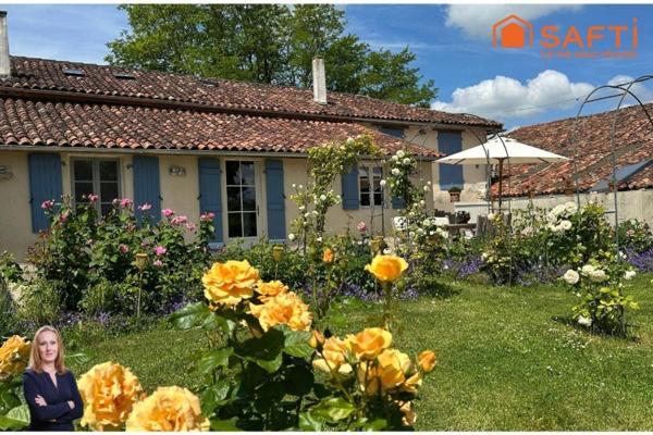 Charme et élégance rurale aux portes d’un village classé