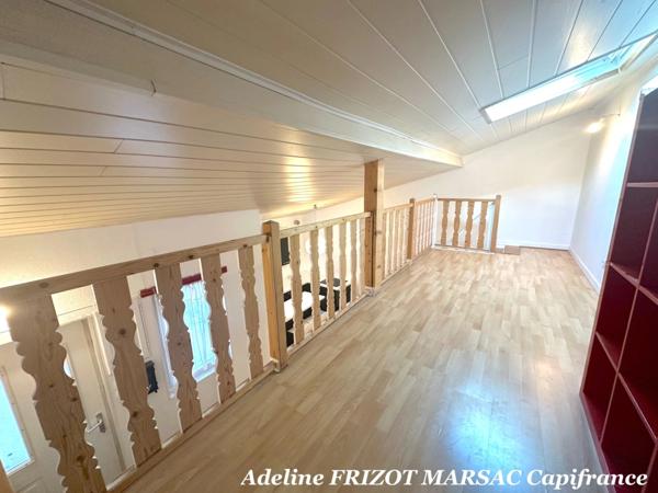 APPARTEMENT TYPE MAISONNETTE 54m2- TERRASSE - 1 CHAMBRE - MEZZANINE - BUANDERIE - CAVE