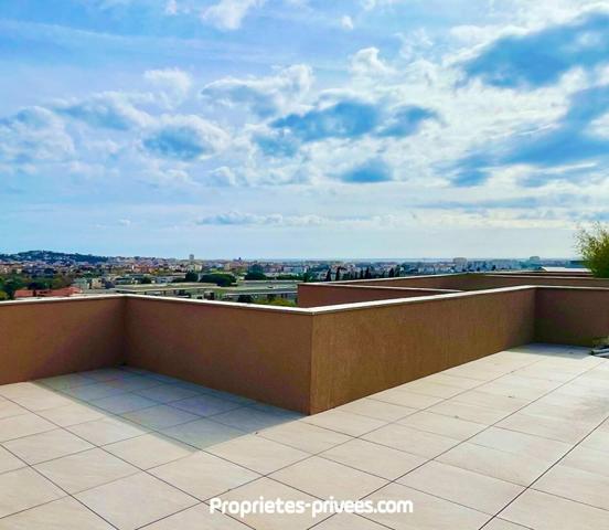Fréjus Counilliers-ValescureT4 lumineux avec toit-terrasse et vues imprenables