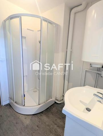 Appartement F3, 2 chambres, balcon, cave et garage