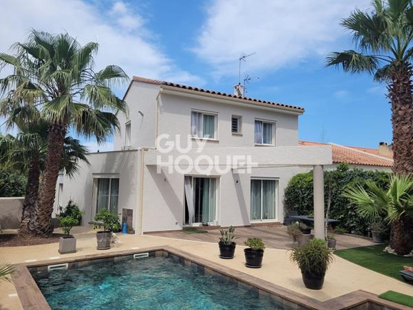 A vendre à PERPIGNAN (66000) Mas Vermeil - Villa 150 m² secteur très prisé avec piscine et sans vis à vis