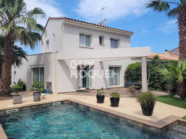 A vendre à PERPIGNAN (66000) Mas Vermeil - Villa 150 m² secteur très prisé avec piscine et sans vis à vis