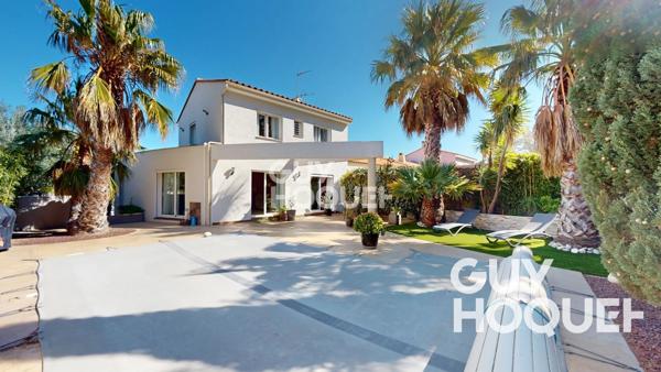 A vendre à PERPIGNAN (66000) Mas Vermeil - Villa 150 m² secteur très prisé avec piscine et sans vis à vis