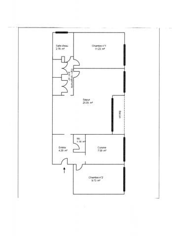 Appartement à vendre 4 pièces 66 m² Limoges