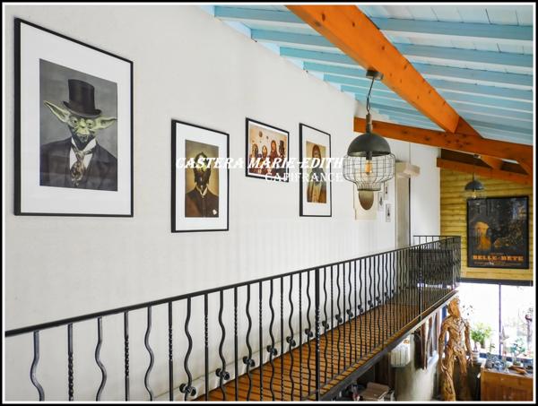 DOMAINE - HAMEAU - MANOIR AVEC TOURS + 2 MAISONS + LAC +33 pièces - MIRANDE à 7 MINUTES (32)Opportunité unique