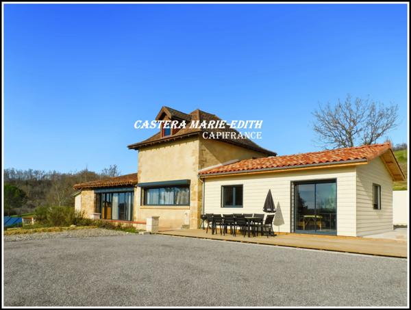 DOMAINE - HAMEAU - MANOIR AVEC TOURS + 2 MAISONS + LAC +33 pièces - MIRANDE à 7 MINUTES (32)Opportunité unique