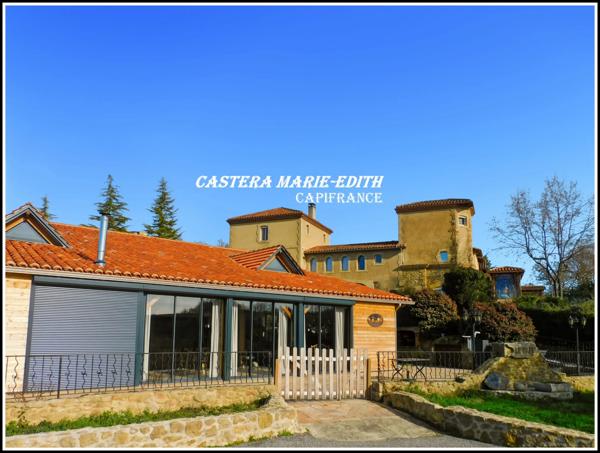 DOMAINE - HAMEAU - MANOIR AVEC TOURS + 2 MAISONS + LAC +33 pièces - MIRANDE à 7 MINUTES (32)Opportunité unique