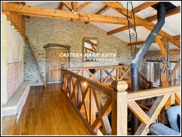 DOMAINE - HAMEAU - MANOIR AVEC TOURS + 2 MAISONS + LAC +33 pièces - MIRANDE à 7 MINUTES (32)Opportunité unique