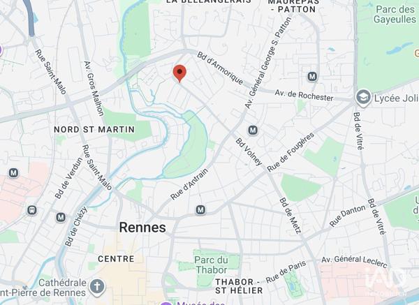Appartement à vendre 2 pièces 47 m² Rennes