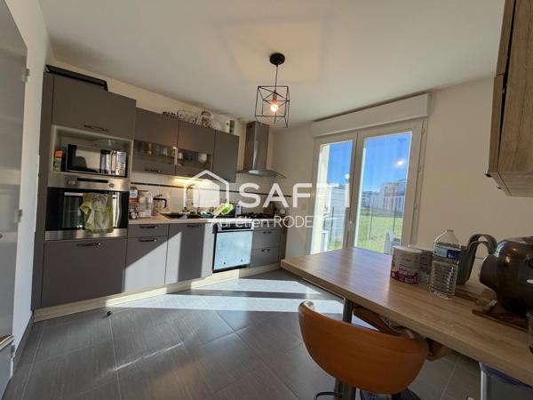 Pavillon de 2017, plain-pied, 2 chambres.