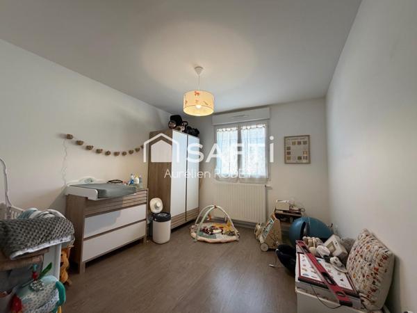 Pavillon de 2017, plain-pied, 2 chambres.