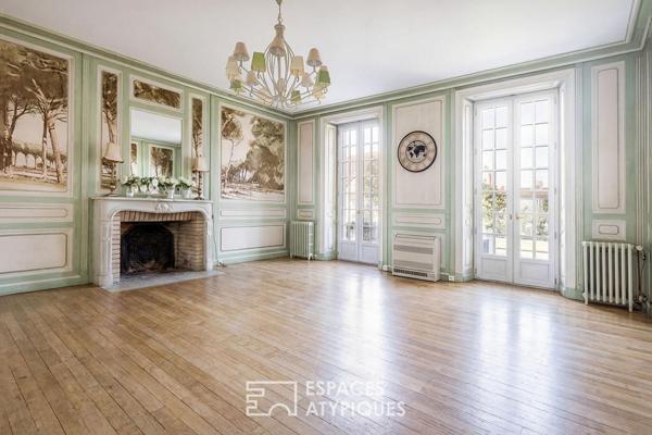 Demeure de maître de 1870, entre héritage , luxe et confort