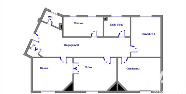 Appartement à vendre 3 pièces 73 m² Saint-Maur-des-Fossés