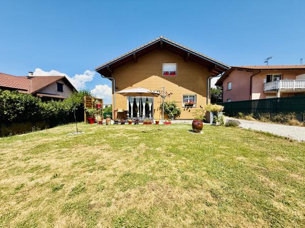 Cranves-Sales (74380) MAISON INDIVIDUELLE 113m2 3 CHAMBRES ET JARDIN