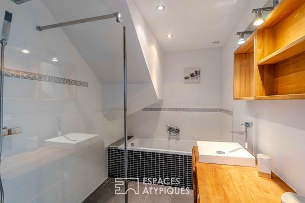 LE POULIGUEN – Propriété de charme face à l’océan, sur la Côte Sauvage