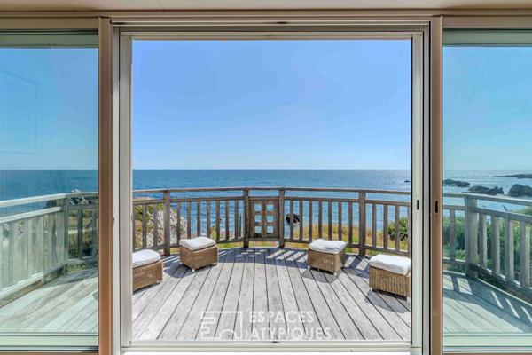 LE POULIGUEN – Propriété de charme face à l’océan, sur la Côte Sauvage