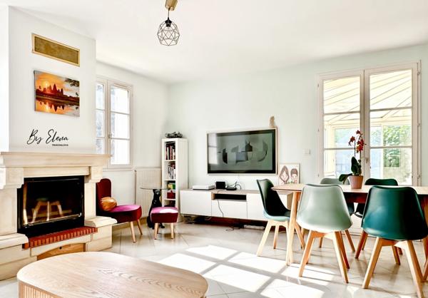 MAISON INDIVIDUELLE, FAMILIALE AU CALME, 6 PIECES – JARDIN SANS VIS‑A‑VIS - RER A A PIED - A 35 MIN DE CHATELET‑LES‑HALLES.