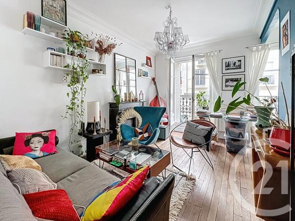 Appartement F2 à vendre  2 pièces - 36 m2 PARIS - 75018