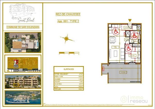 Appartement neuf à SOLENZARA (20145)