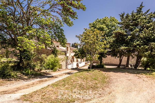 Domaine naturel de 42 ha clos avec ferme rénovée et gîte – Triangle Carcassonne, Limoux, Bram