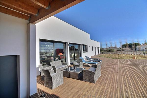 Maison d'architecte Peyriac Minervois 6 pièce(s) 133 m2