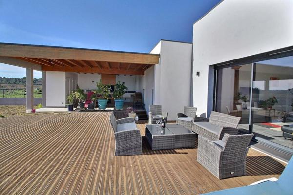 Maison d'architecte Peyriac Minervois 6 pièce(s) 133 m2