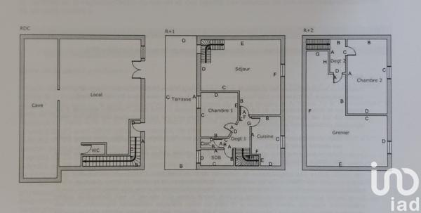 Maison à vendre 4 pièces 129 m² Labégude