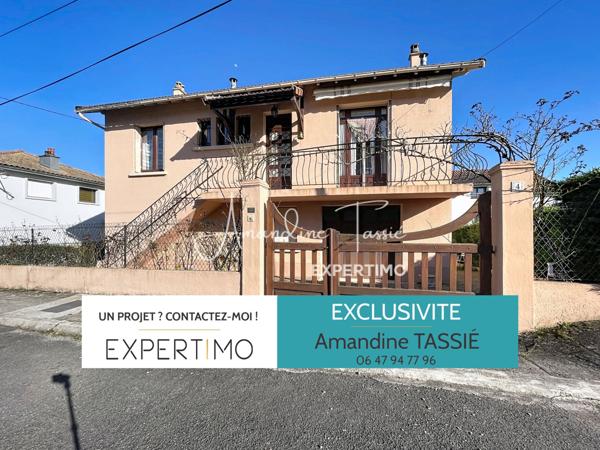 Millau (12100) Maison des années 60 à rénover — Quartier recherché de Millau, au calme d’une impasse