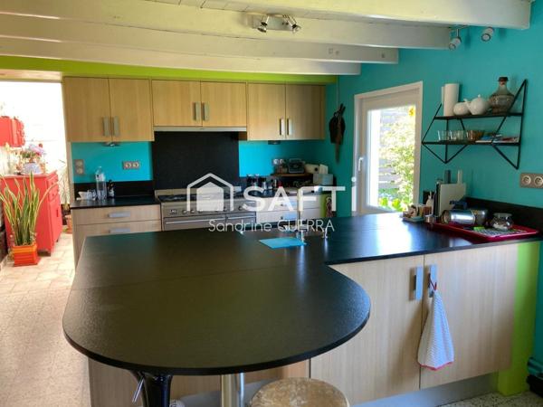 Charmant corps de ferme semi-plain pied rénové