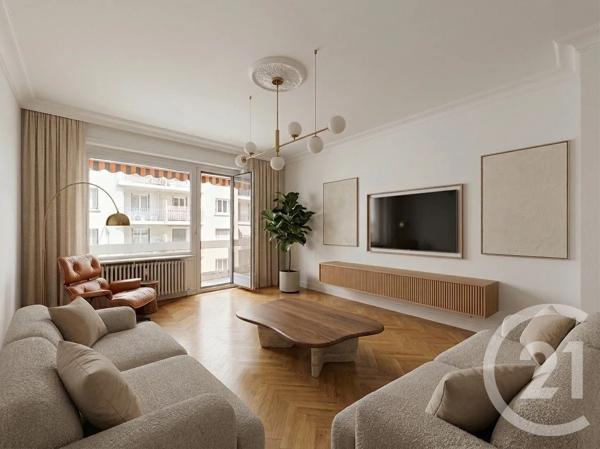Appartement F3 à vendre  3 pièces - 78,09 m 2   LYON  - 69006