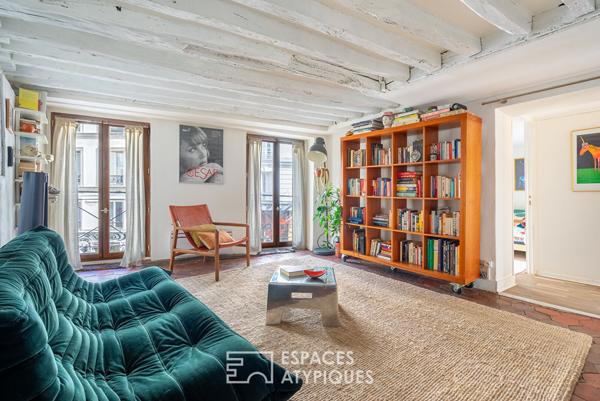 Appartement à l’esprit vintage proche du Canal St Martin