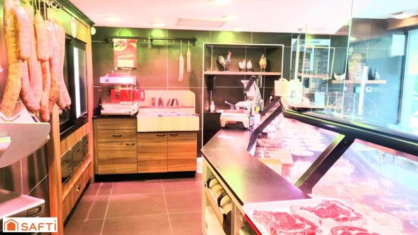 Fonds de commerce de boucherie, charcuterie, traiteur, conserverie artisanale avec Agrément CEE