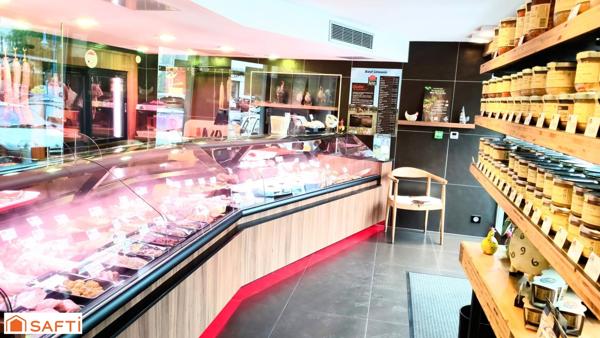 Fonds de commerce de boucherie, charcuterie, traiteur, conserverie artisanale avec Agrément CEE