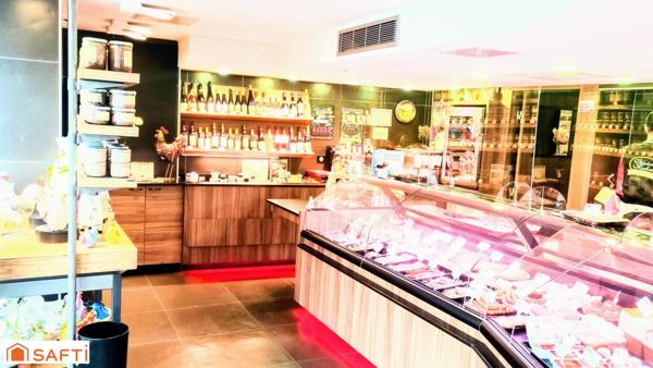 Fonds de commerce de boucherie, charcuterie, traiteur, conserverie artisanale avec Agrément CEE