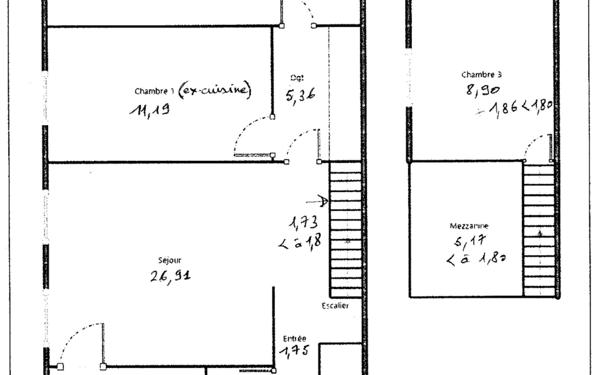 Appartement à vendre    4 pièces • 92,01 m2 Lyon 4