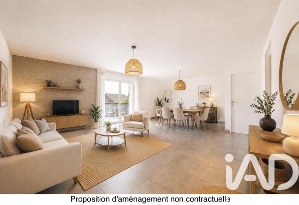 Appartement à vendre 3 pièces 82,52 m² Pontault-Combault
