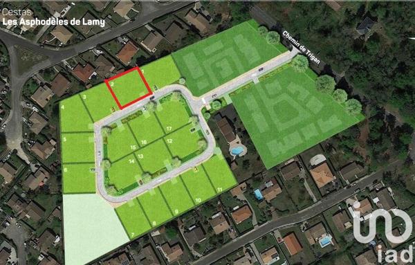 Terrain à vendre 810 m² Cestas