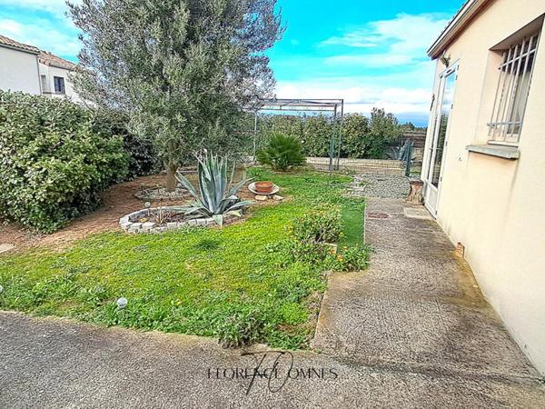 Maison 93m2  Plain-pied-  3 chambres - Jardin - Piscine -  FONTIES D'AUDE - 199500