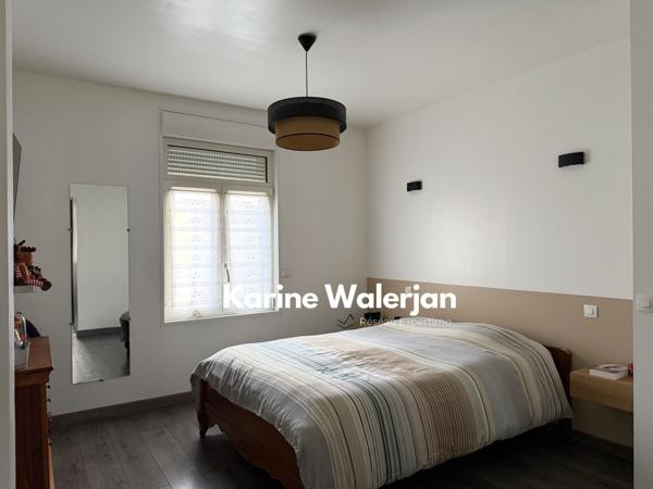 Courrières (62710) MAISON CENTRE VILLE, BEAUX VOLUMES + GARAGE - ATELIER ET LOGEMENT INDEPENDANT