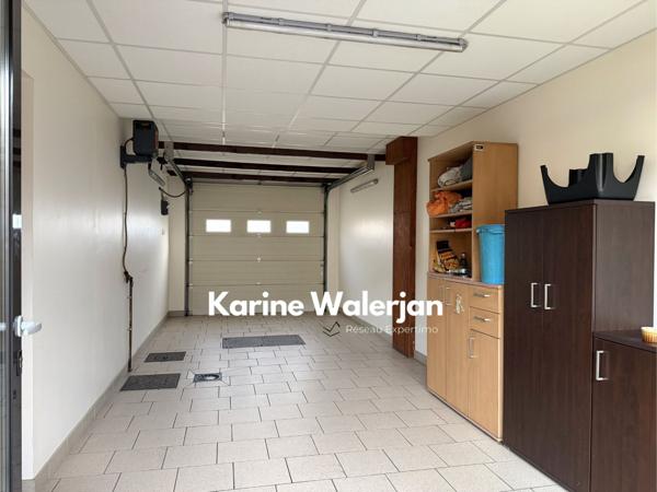 Courrières (62710) MAISON CENTRE VILLE, BEAUX VOLUMES + GARAGE - ATELIER ET LOGEMENT INDEPENDANT