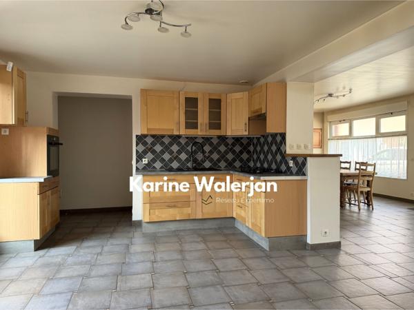 Courrières (62710) MAISON CENTRE VILLE, BEAUX VOLUMES + GARAGE - ATELIER ET LOGEMENT INDEPENDANT