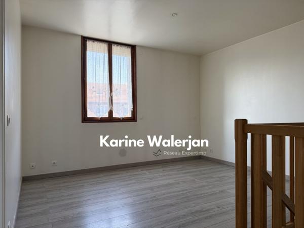 Courrières (62710) MAISON CENTRE VILLE, BEAUX VOLUMES + GARAGE - ATELIER ET LOGEMENT INDEPENDANT