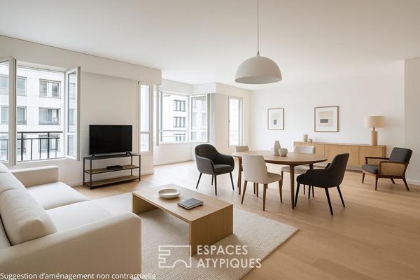 Appartement familial traversant à relifter – Jasmin-Auteuil