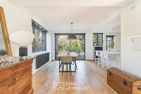 Maison rénovée et sa piscine