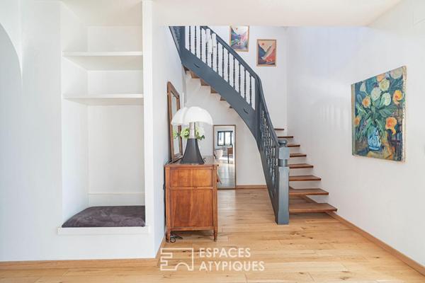 Maison rénovée et sa piscine